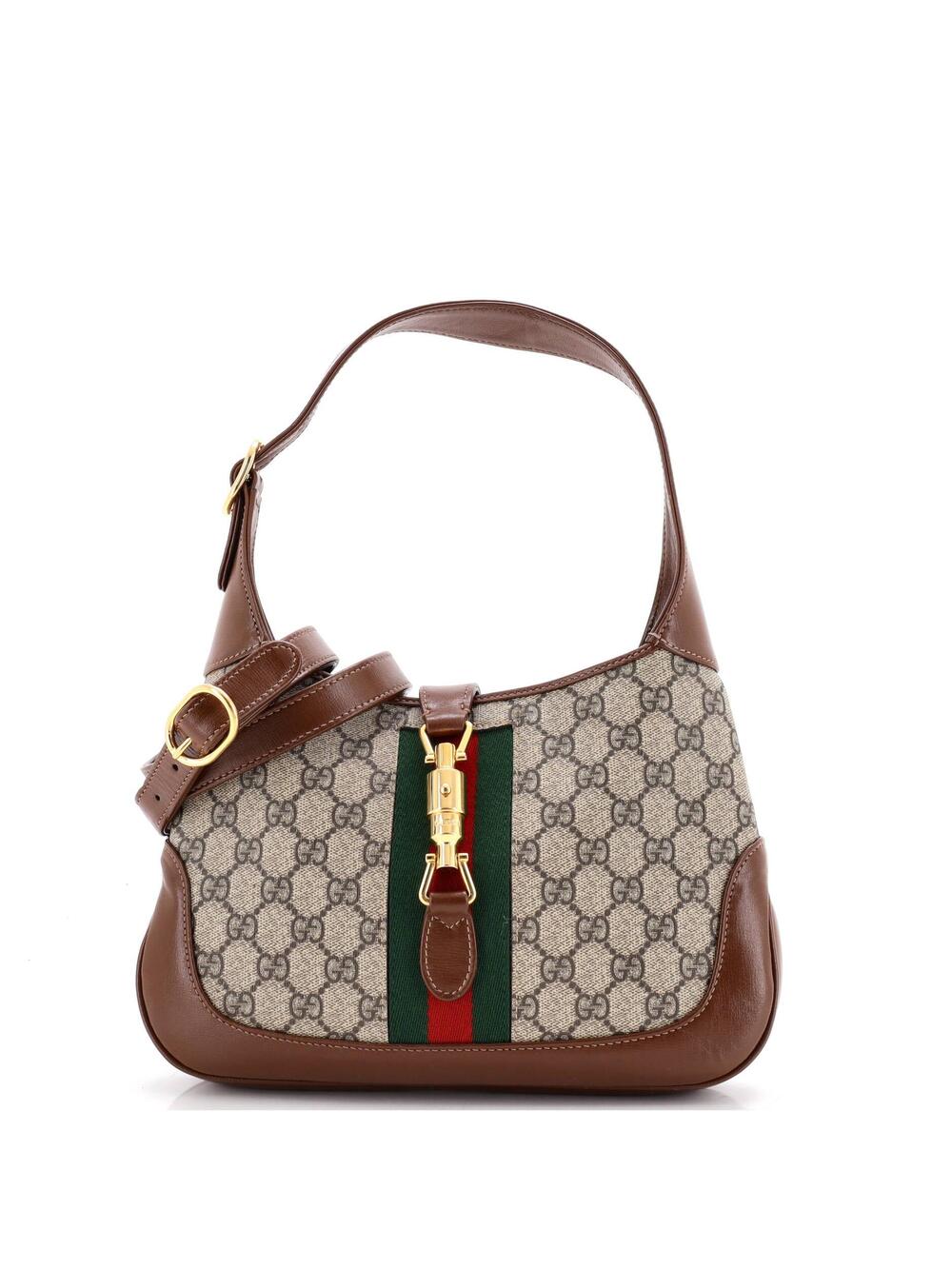 Gucci Jackie Hobo Gg Coated Canvas #331517G22B